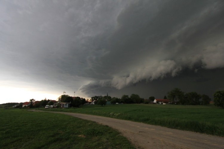 Böenfront über Westerholzhausen